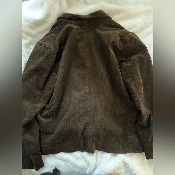 Brown Corduroy Oversized Blazer - Picture 2 of 2